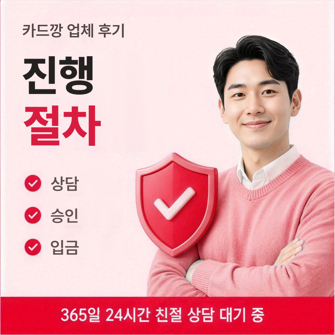 다음머니 카드깡 업체 후기 진행 절차 안내